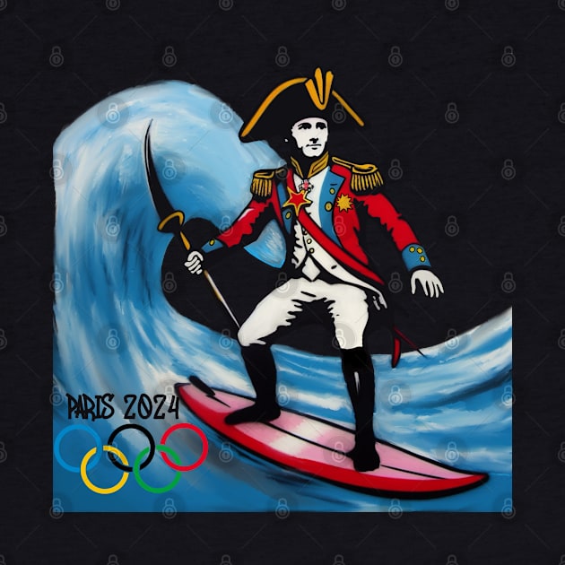 Paris Olympics 2024 Surfing by Creatures Behaving Oddly